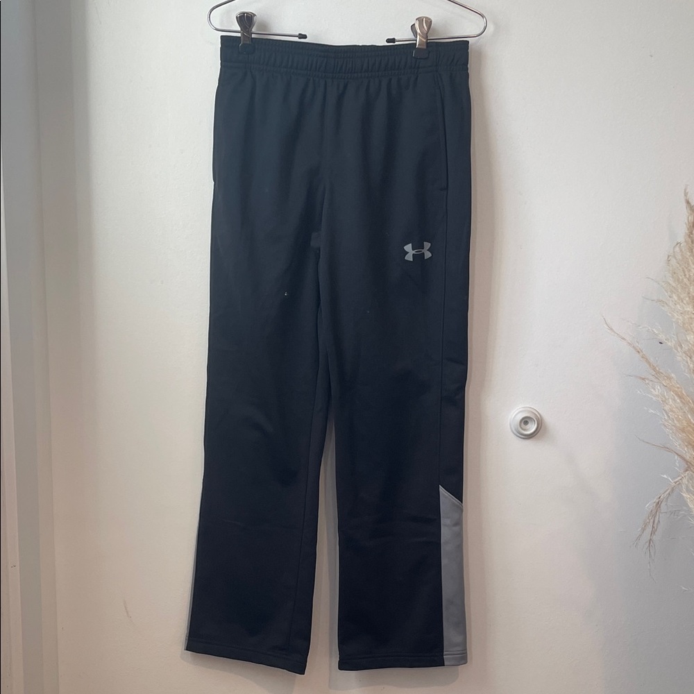 Under Armour Kids Black and Gray Joggers